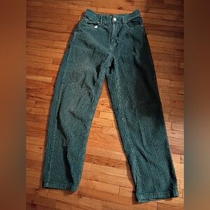 Urban Outfitters Green Corduroy Pants